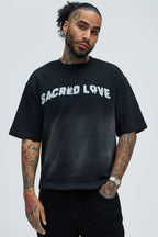 Tyson Sacred Love Relaxed Short Sleeve Tee - Black image 1
