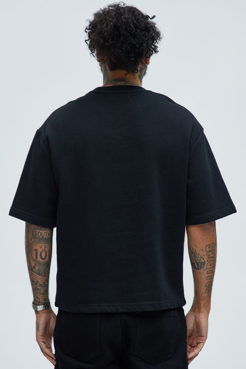 Tyson Sacred Love Relaxed Short Sleeve Tee - Black image 3
