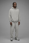 410 Oversized Hoodie - Heather Grey image 1