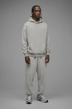 410 Oversized Hoodie - Heather Grey image 1