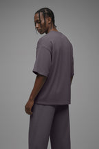410 Oversized Fleece Tee - Purple image 2