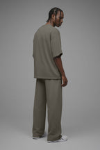 410 Oversized Fleece Tee - Moss Grey image 4