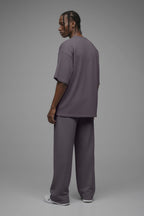 410 Oversized Fleece Tee - Purple image 4