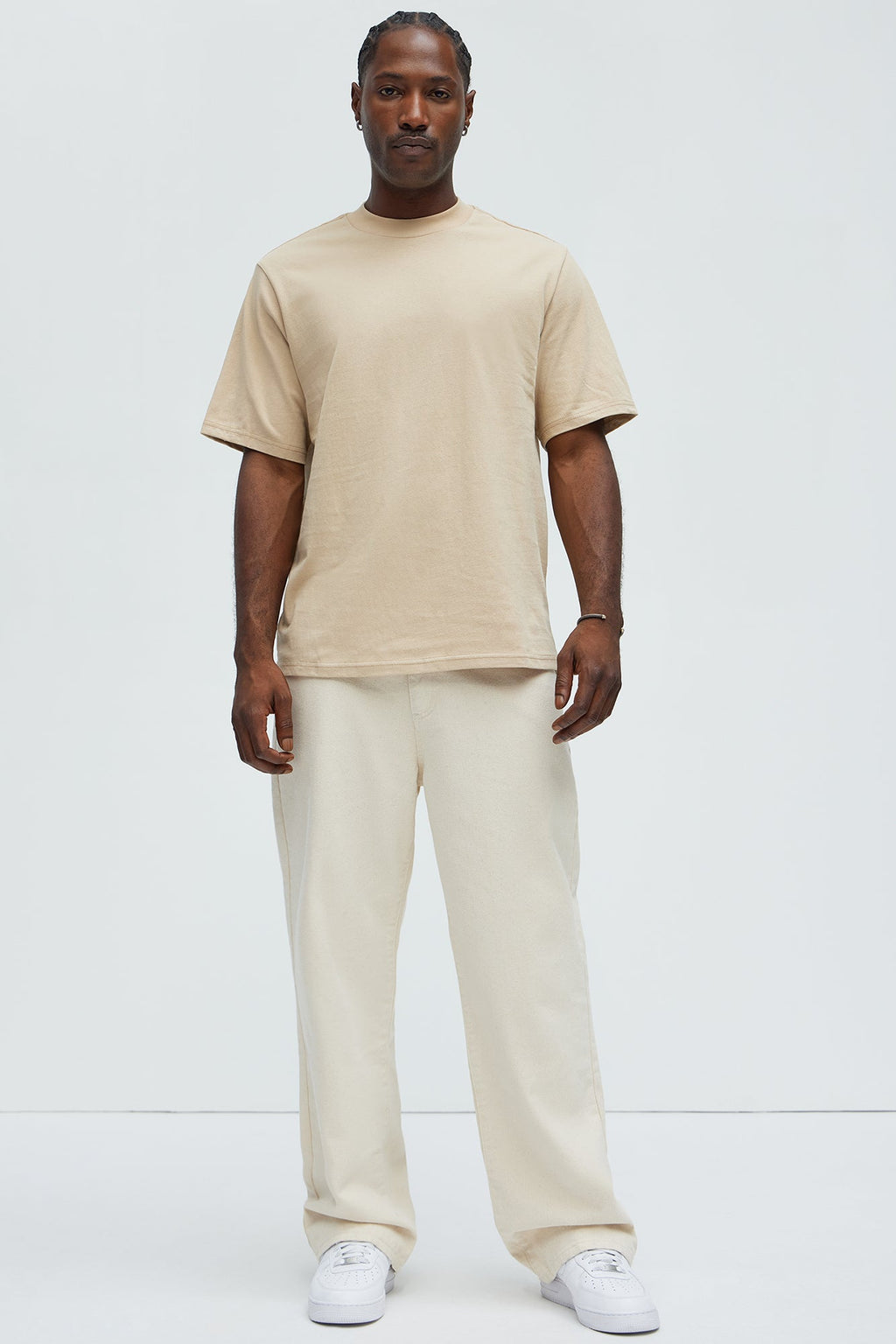 Oversized Heavyweight Tee 240GSM - Tan image 2