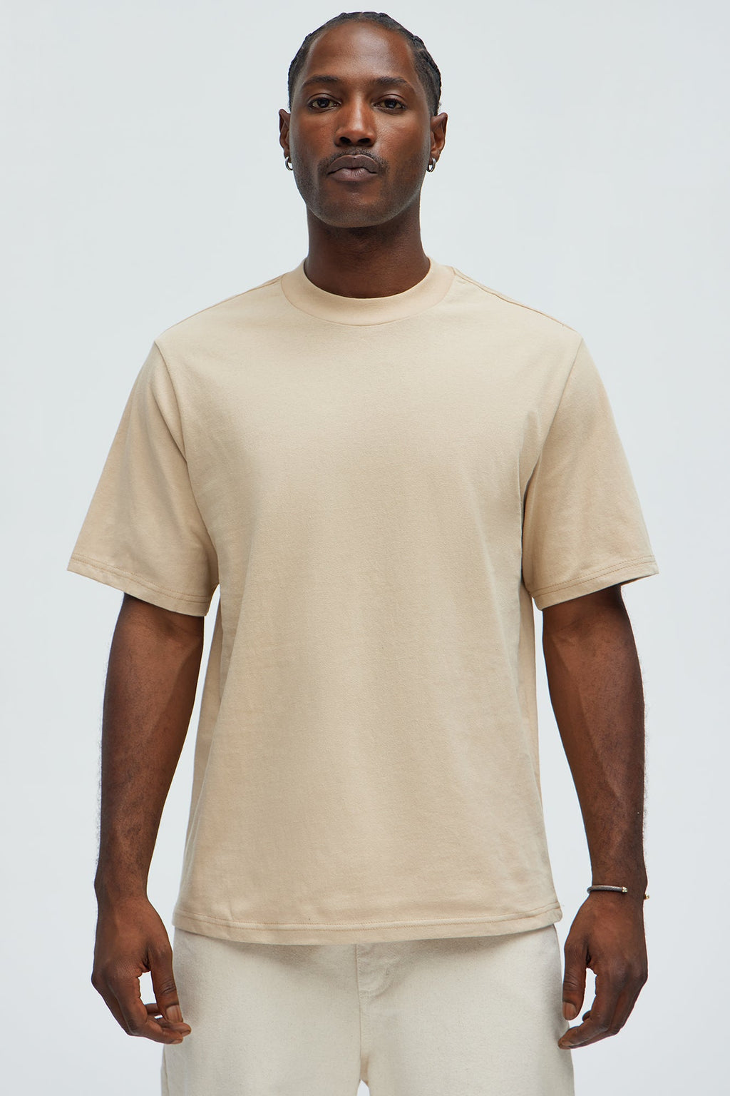 Oversized Heavyweight Tee 240GSM - Tan image 1