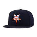 Houston Astros Navy Upside Down New Era 59Fifty Fitted