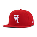 Los Angeles Dodgers Scarlet Upside Down New Era 59Fifty Fitted