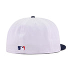 New York Yankees White Light Navy Denim New Era 59Fifty Fitted