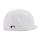 Atlanta Braves Chrome Intense Maroon New Era 59Fifty Fitted