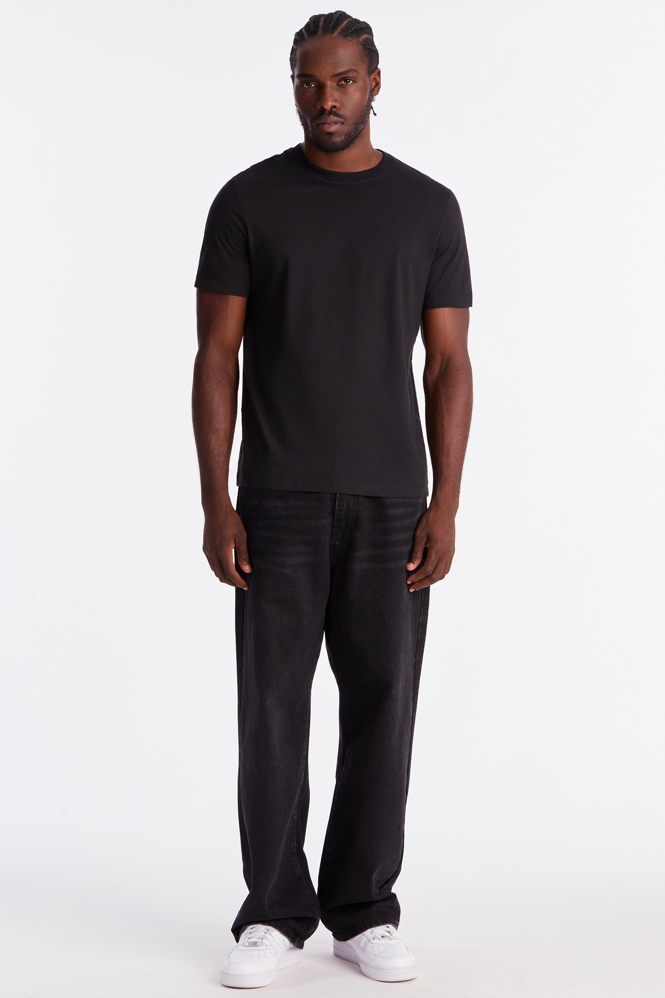 FN Essential Crew Tees 3 Pack - Black/combo image 3