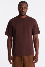 Oversized Heavyweight Tee 240GSM - Chocolate image 1