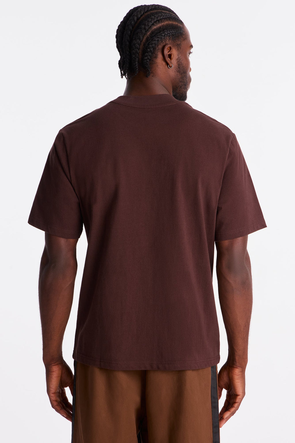 Oversized Heavyweight Tee 240GSM - Chocolate image 4