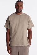 Oversized Heavyweight Tee 240GSM - Taupe image 1