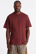 Oversized Heavyweight Tee 240GSM - Burgundy image 1