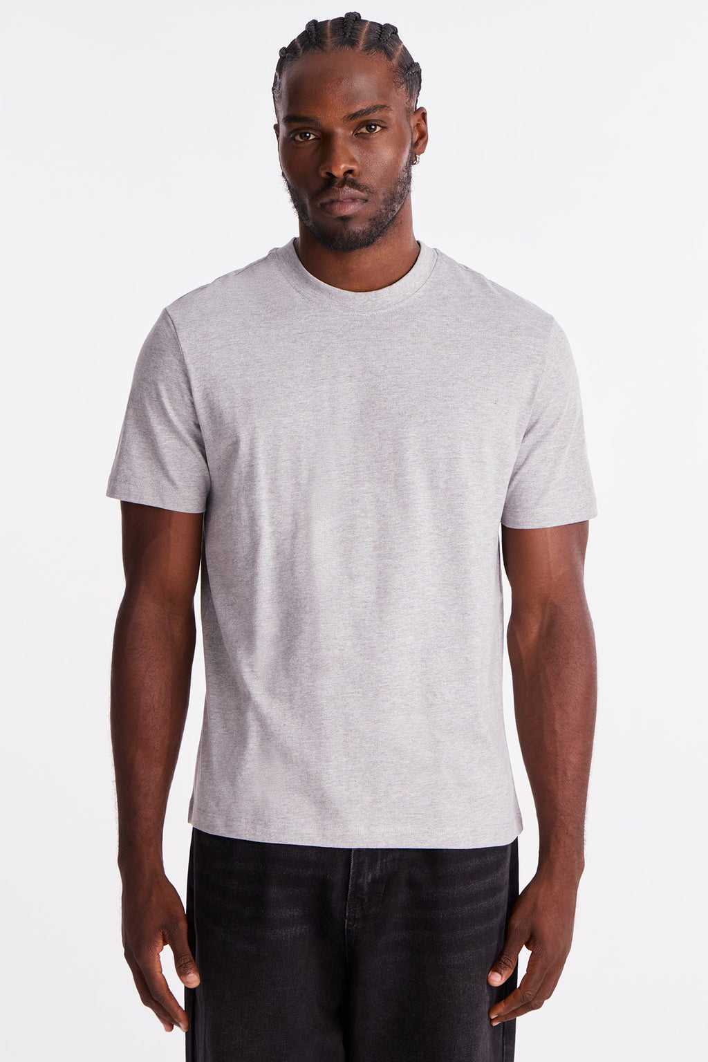 Classic Lightweight Tee - HeatherGrey image 1