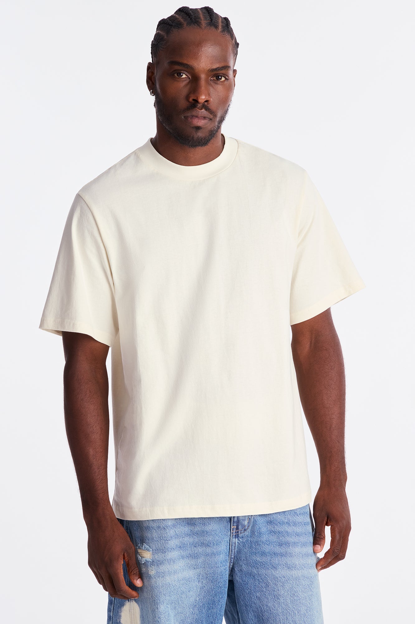Oversized Heavyweight Tee 240GSM - Off White image 1