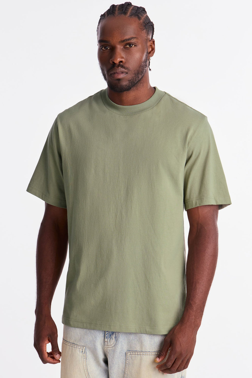 Oversized Heavyweight Tee 240GSM - Olive image 1