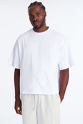 Boxy Heavyweight Tee 240GSM - White image 1