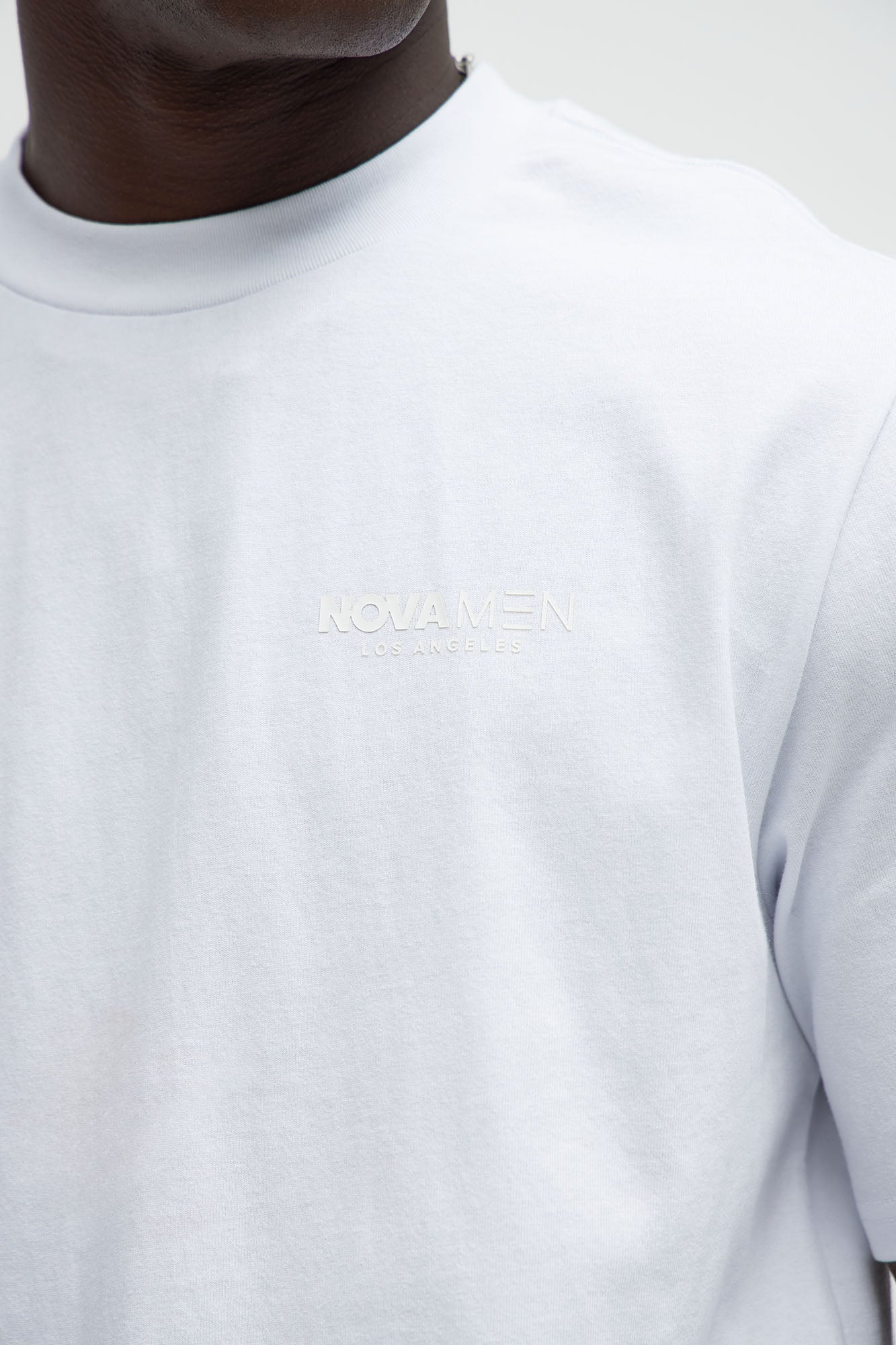 Oversized Heavyweight Tee 240GSM - White image 4