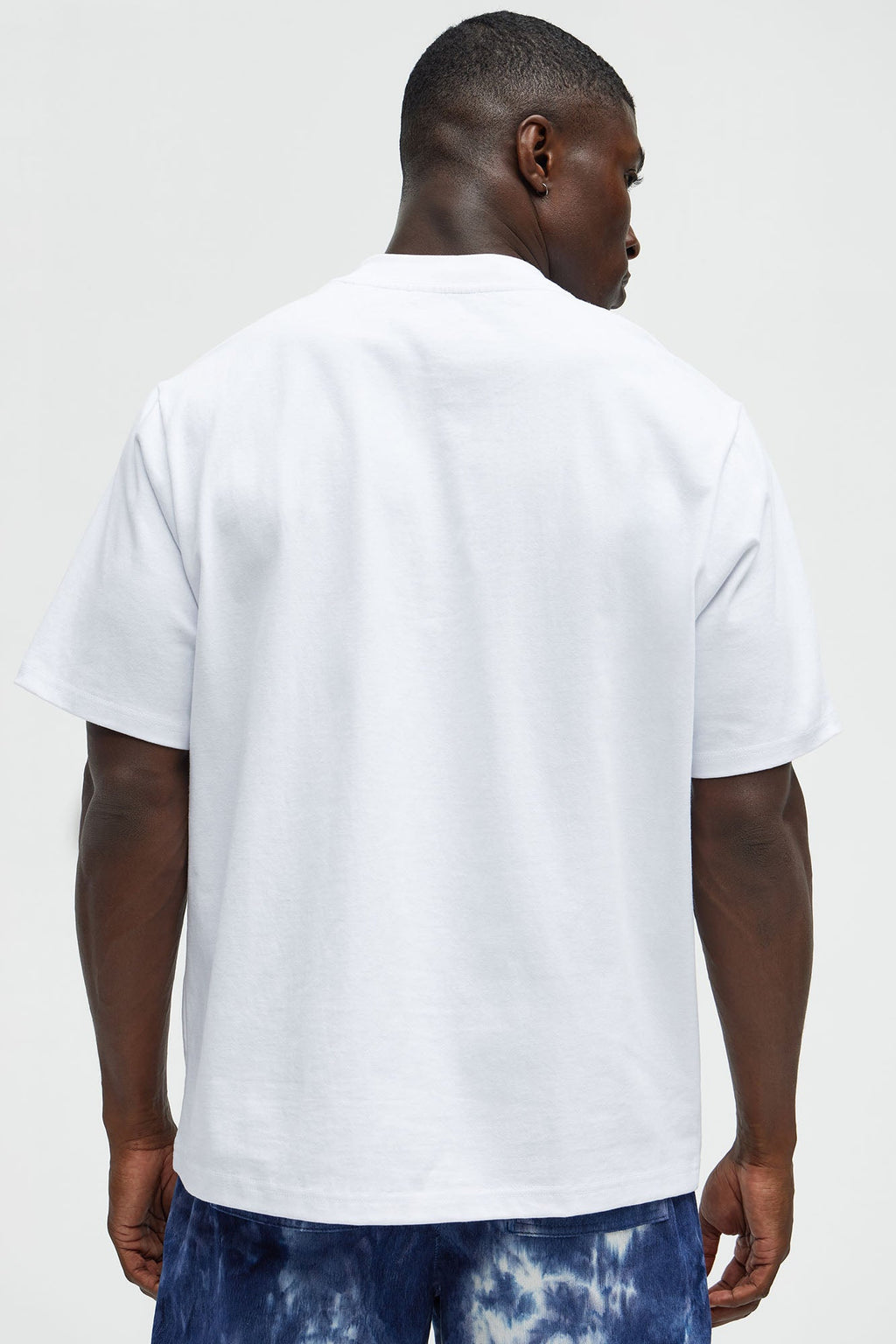 Oversized Heavyweight Tee 240GSM - White image 3