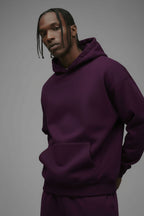 410 Oversized Hoodie - Plum image 1