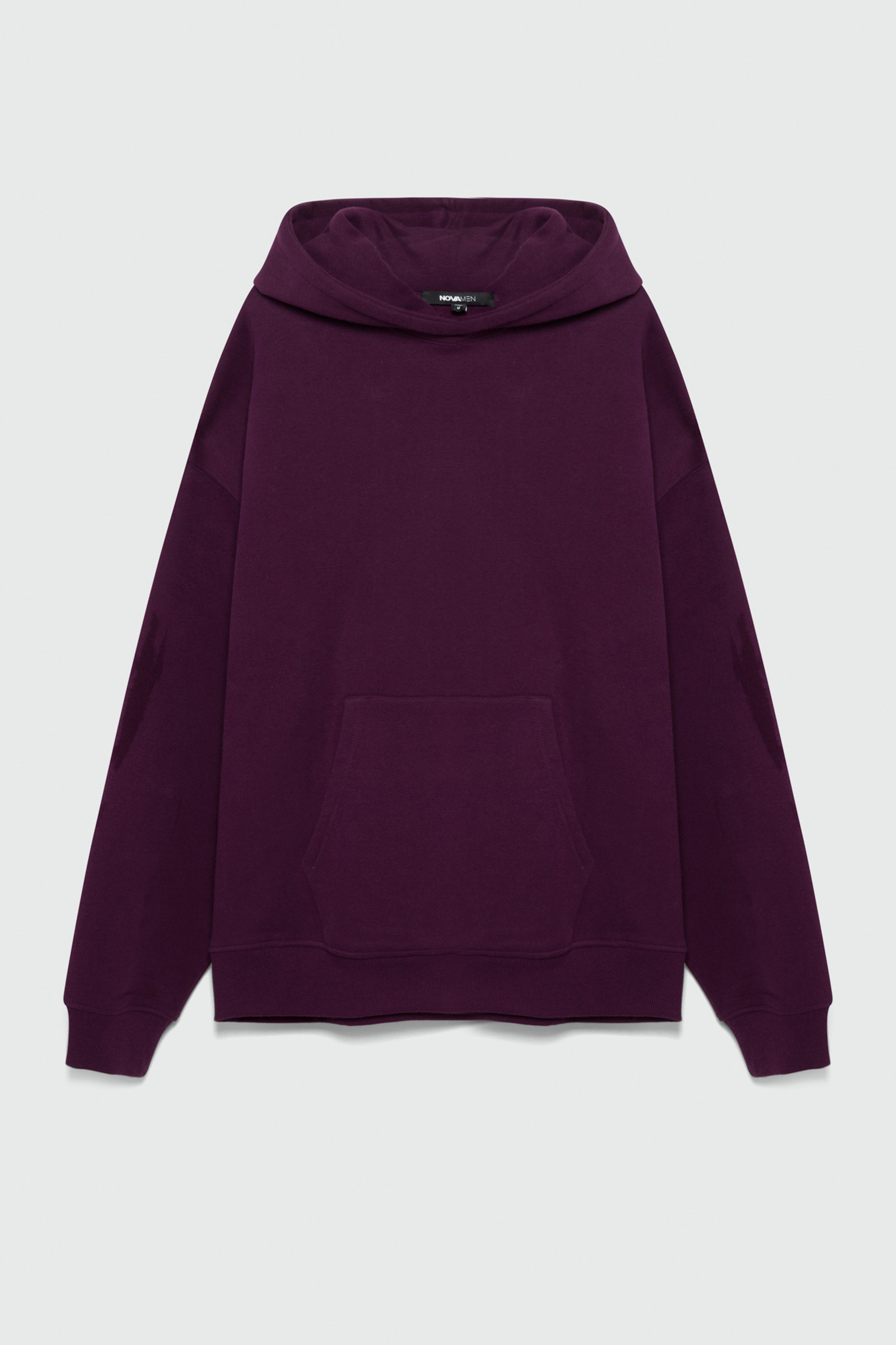 410 Oversized Hoodie - Plum image 4