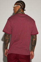 Grindin Short Sleeve Tee - Burgundy image 3