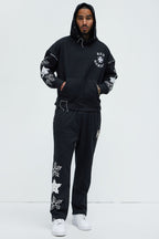 Stars Align Hoodie - Black image 3