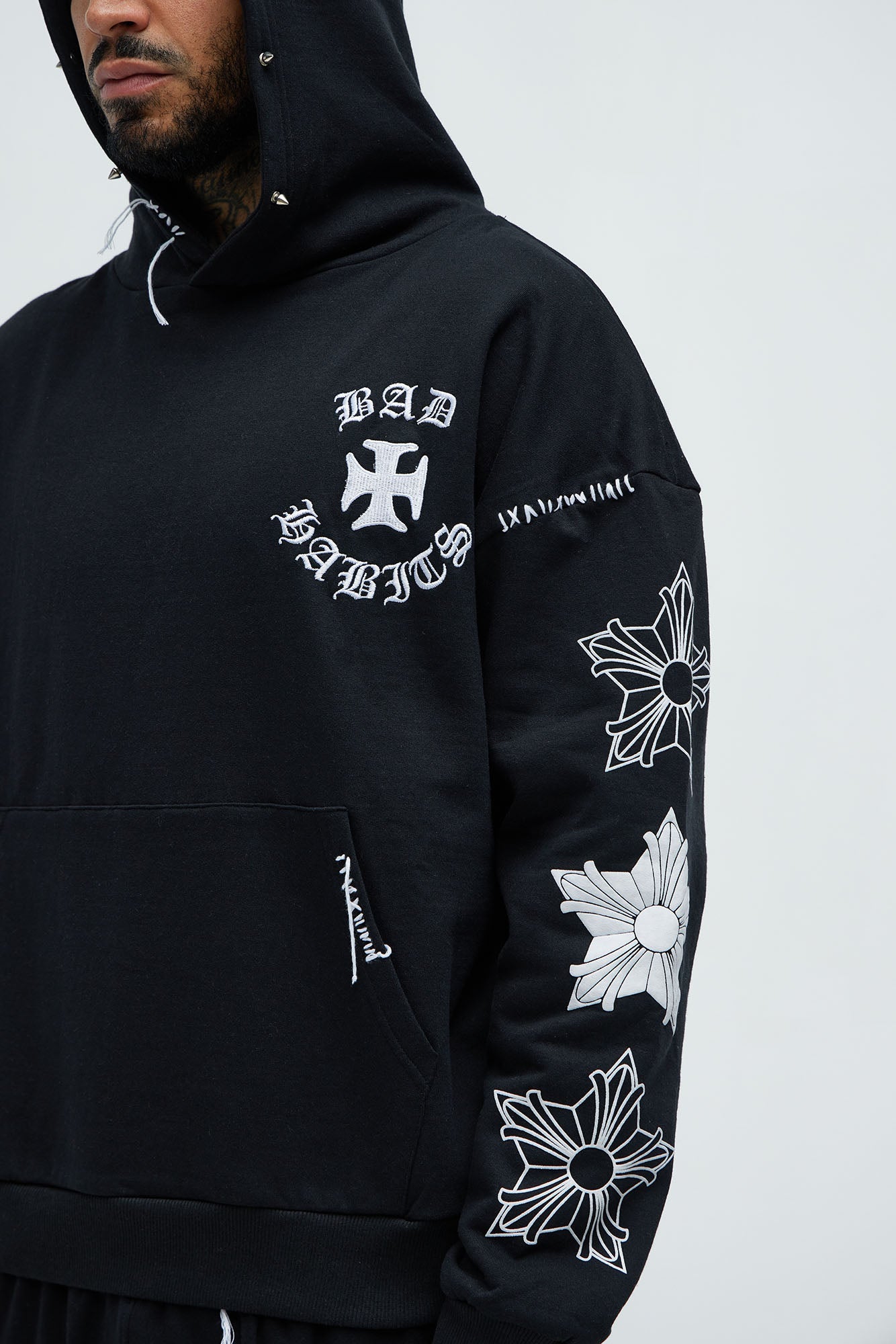 Stars Align Hoodie - Black image 4