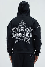 Stars Align Hoodie - Black image 1