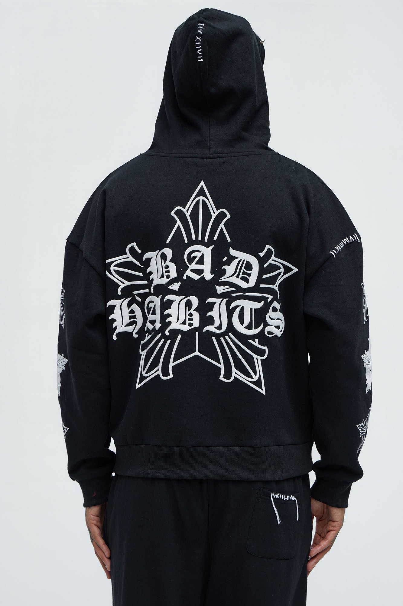 Stars Align Hoodie - Black image 1