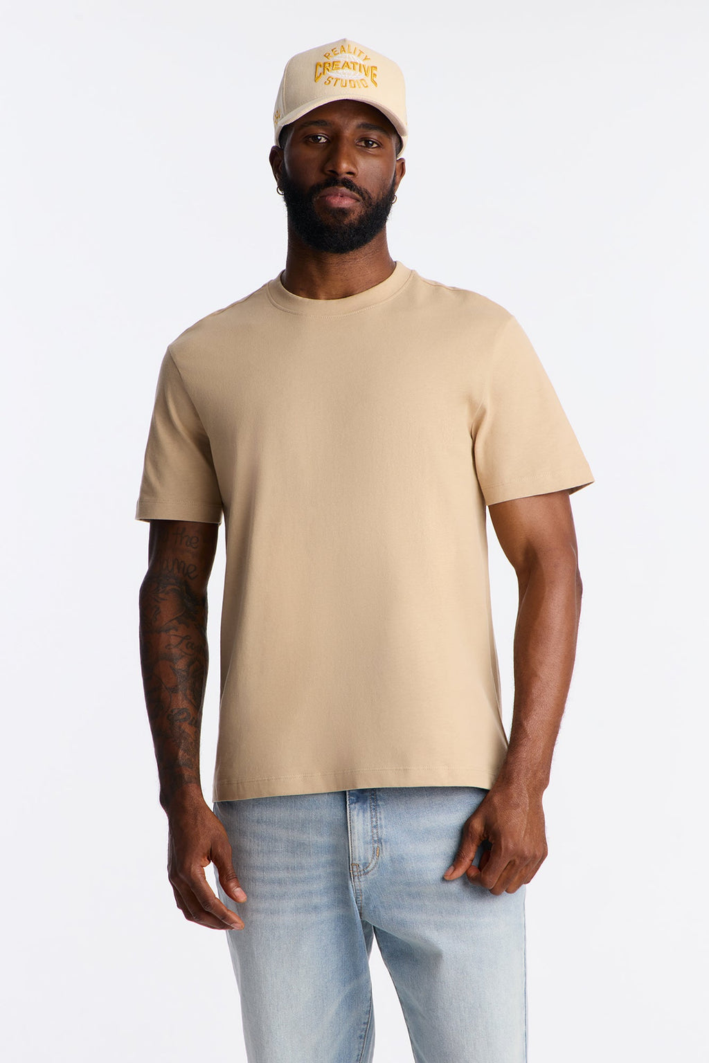 Classic Lightweight Tee - Tan image 1