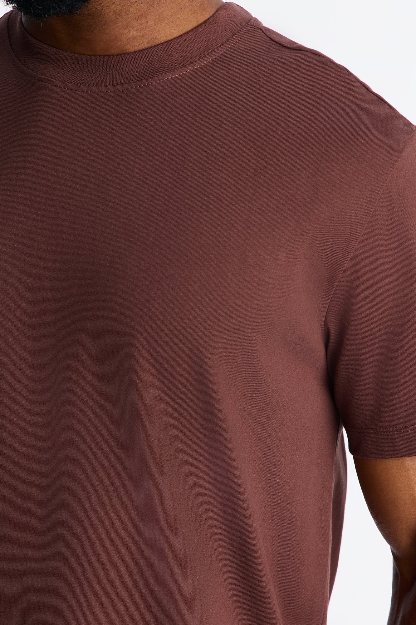 Classic Lightweight Tee - Brown image 3