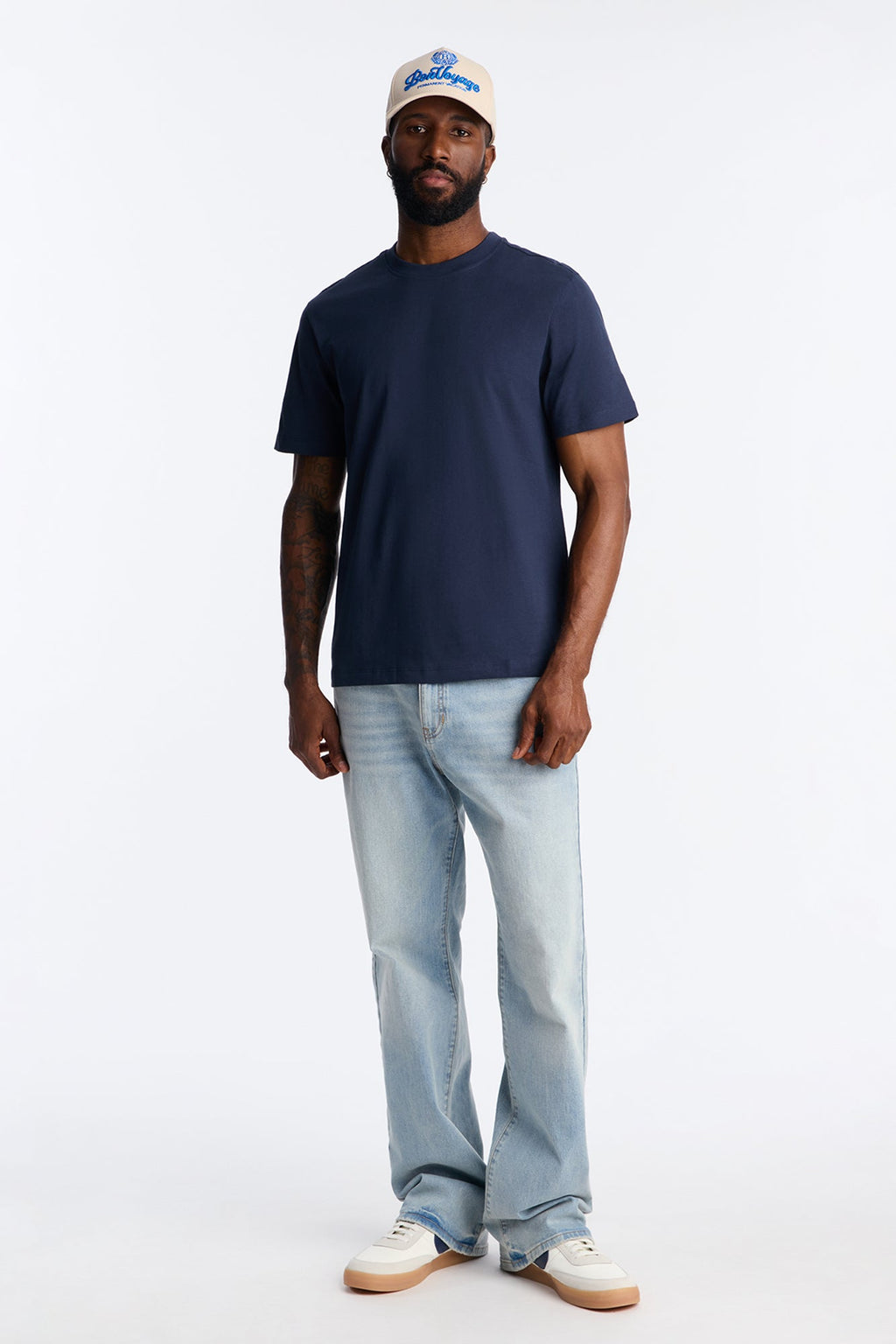 Classic Lightweight Tee - Navy image 2