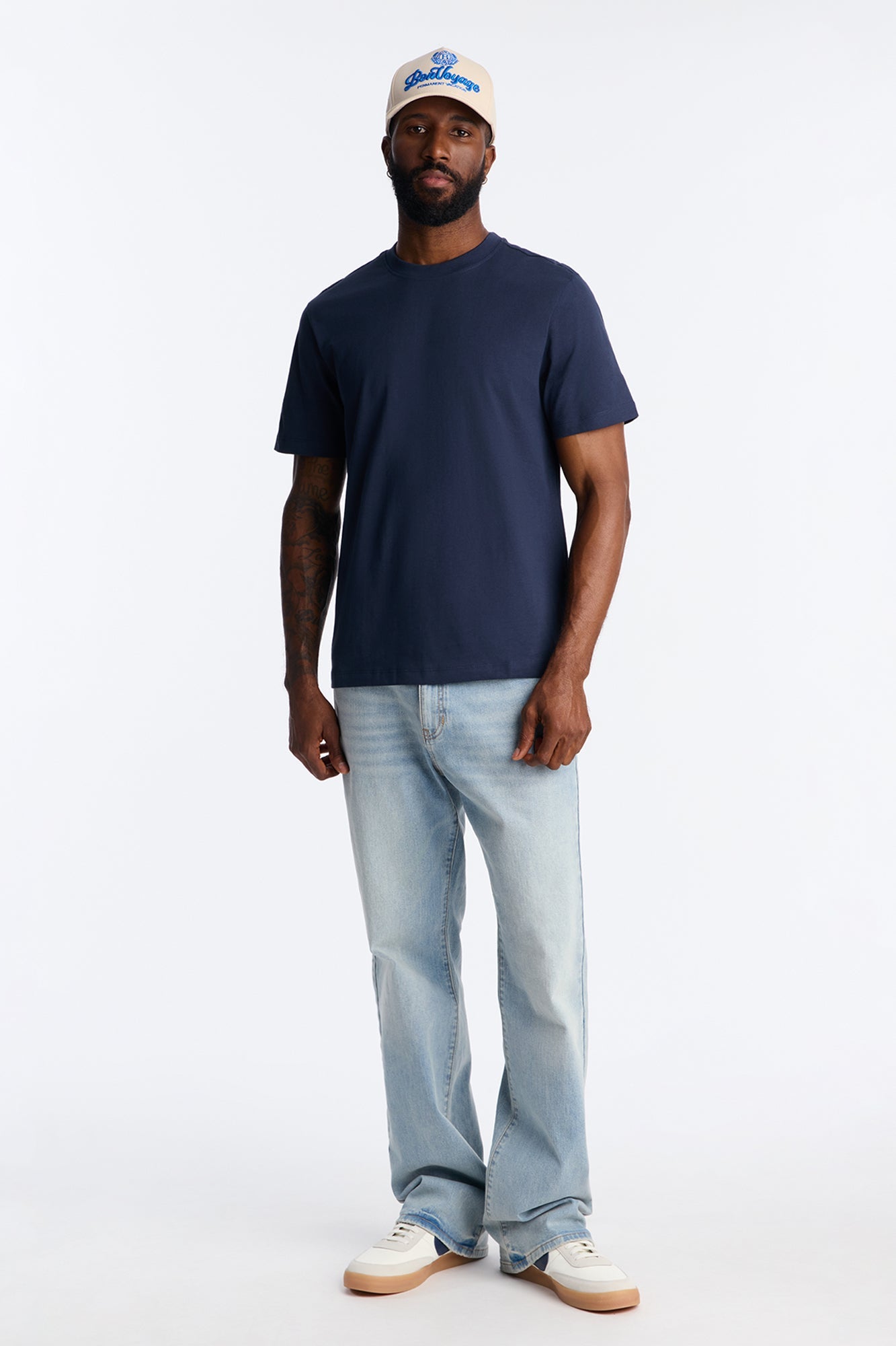 Classic Lightweight Tee - Navy image 2