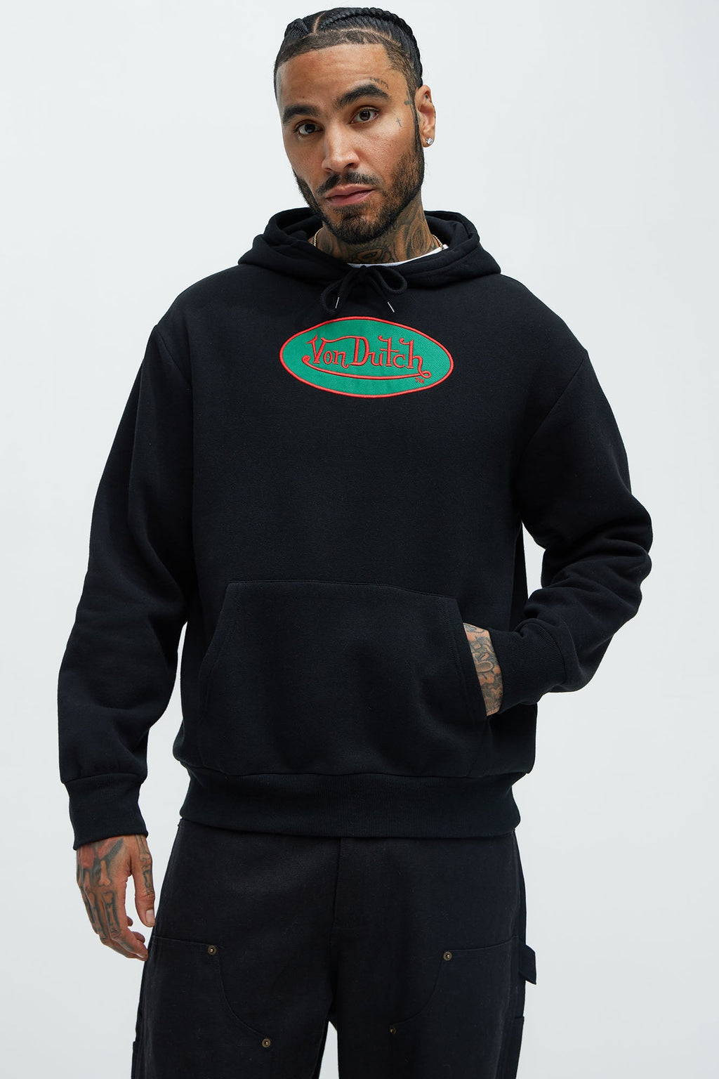 Von Dutch In The Wild Hoodie - Black image 1