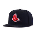 Boston Red Sox Navy Socks New Era 59Fifty Fitted