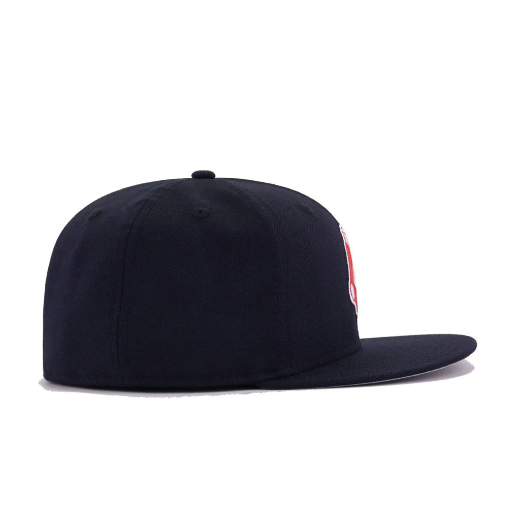 Boston Red Sox Navy Socks New Era 59Fifty Fitted