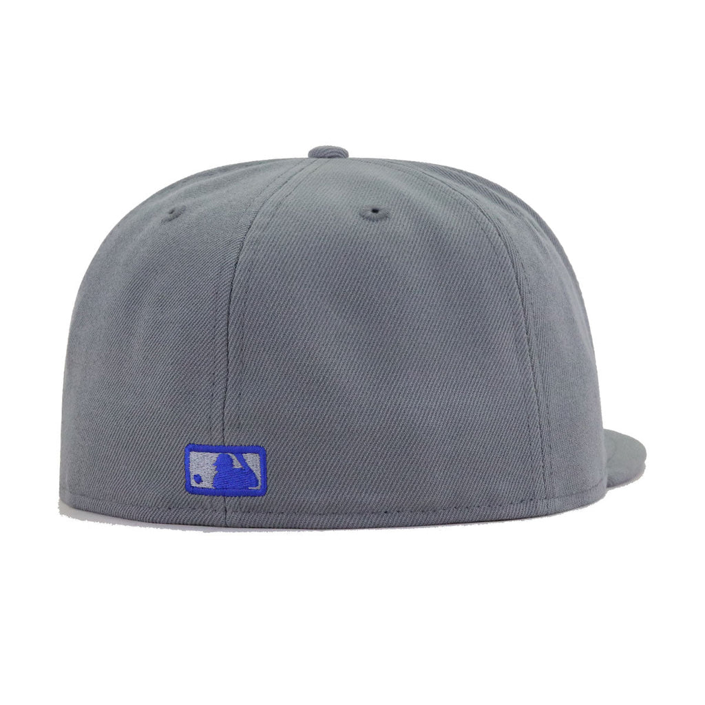 Los Angeles Dodgers Storm Grey Royal Logo New Era 59Fifty Fitted