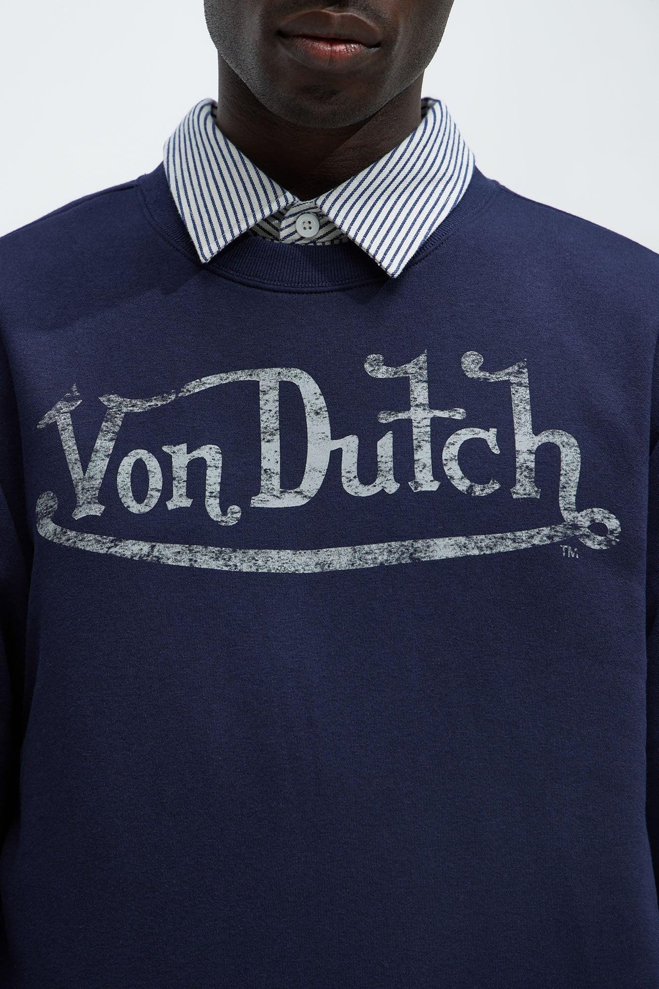 Von Dutch Crewneck Sweatshirt - Navy image 4