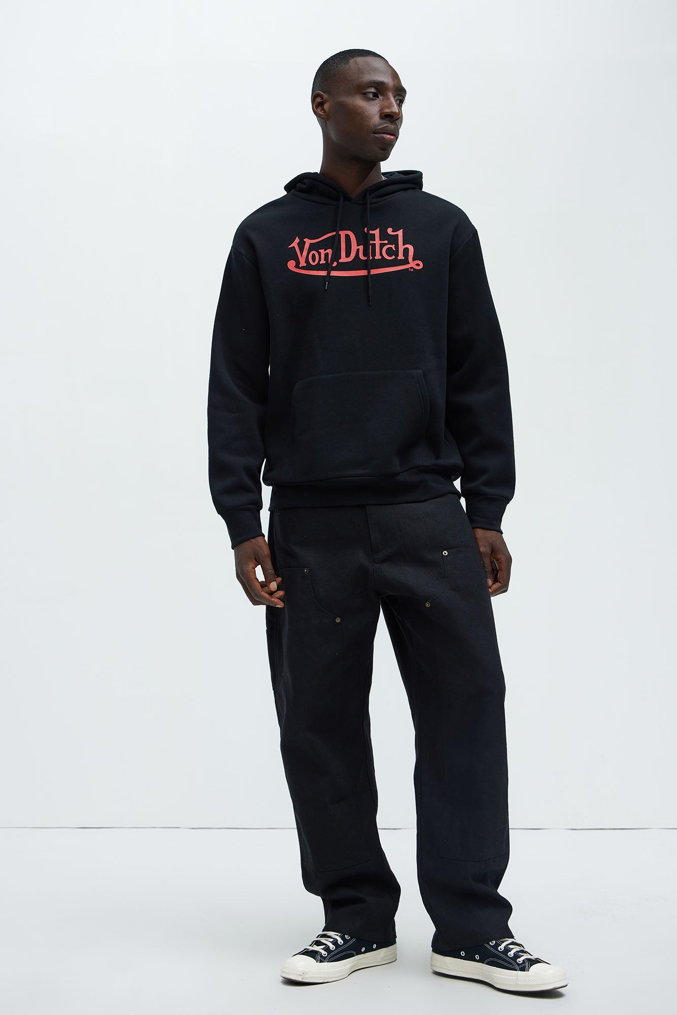 Von Dutch Street Hoodie - Black image 2