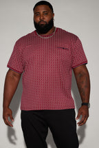 Grindin Short Sleeve Tee - Burgundy image 4