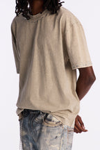 Rhinestone Embellished Knit Tee - Brown image 3