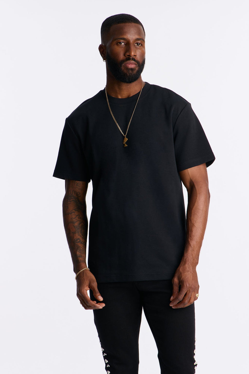 Davison Premium Short Sleeve Tee - Black image 1