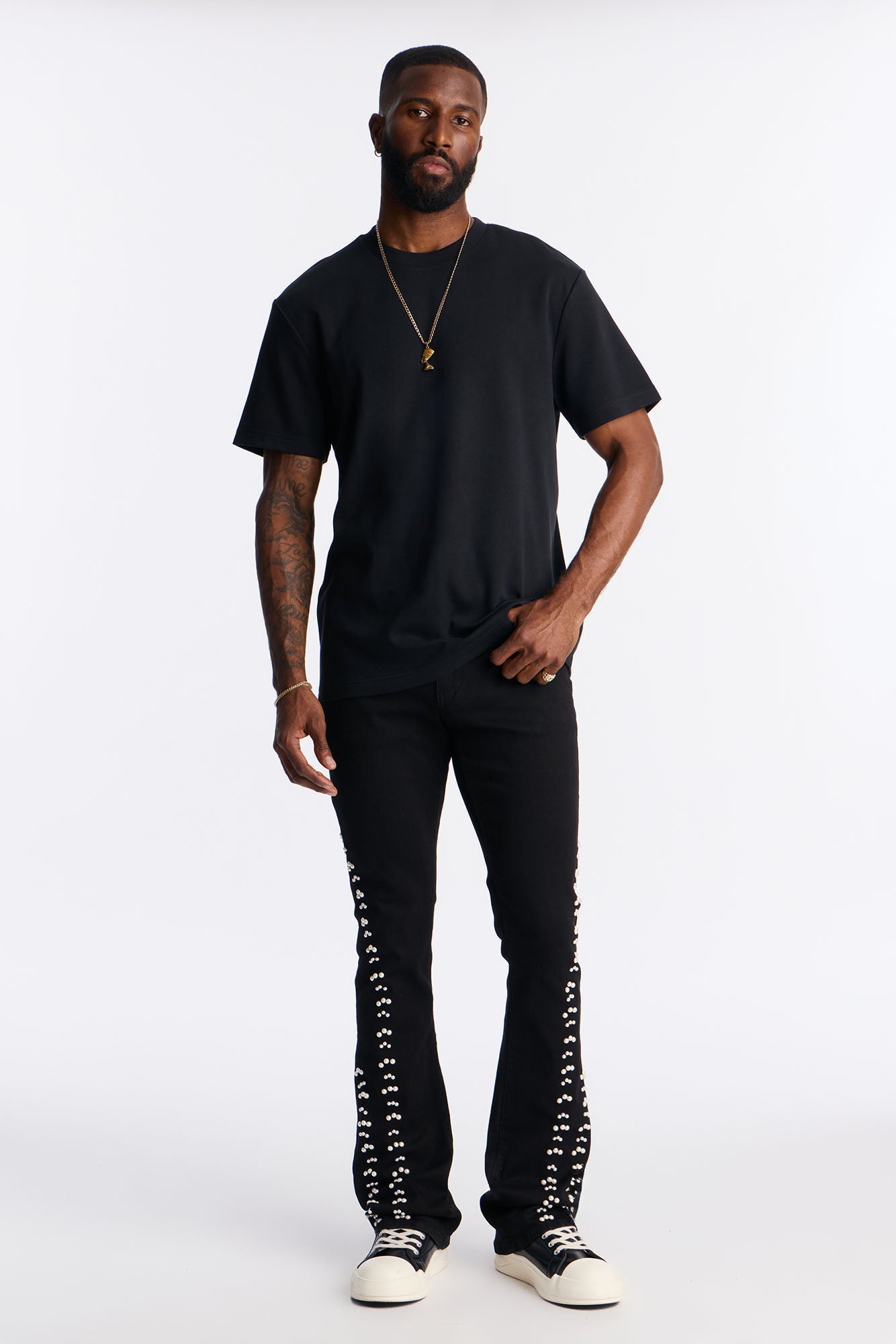 Davison Premium Short Sleeve Tee - Black image 2