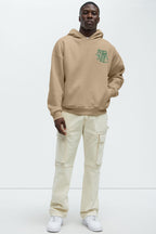 Stack That Cash Hoodie - Tan image 2