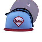 Philadelphia Phillies Sky Blue Cardinal 1992 New Era 59Fifty Fitted