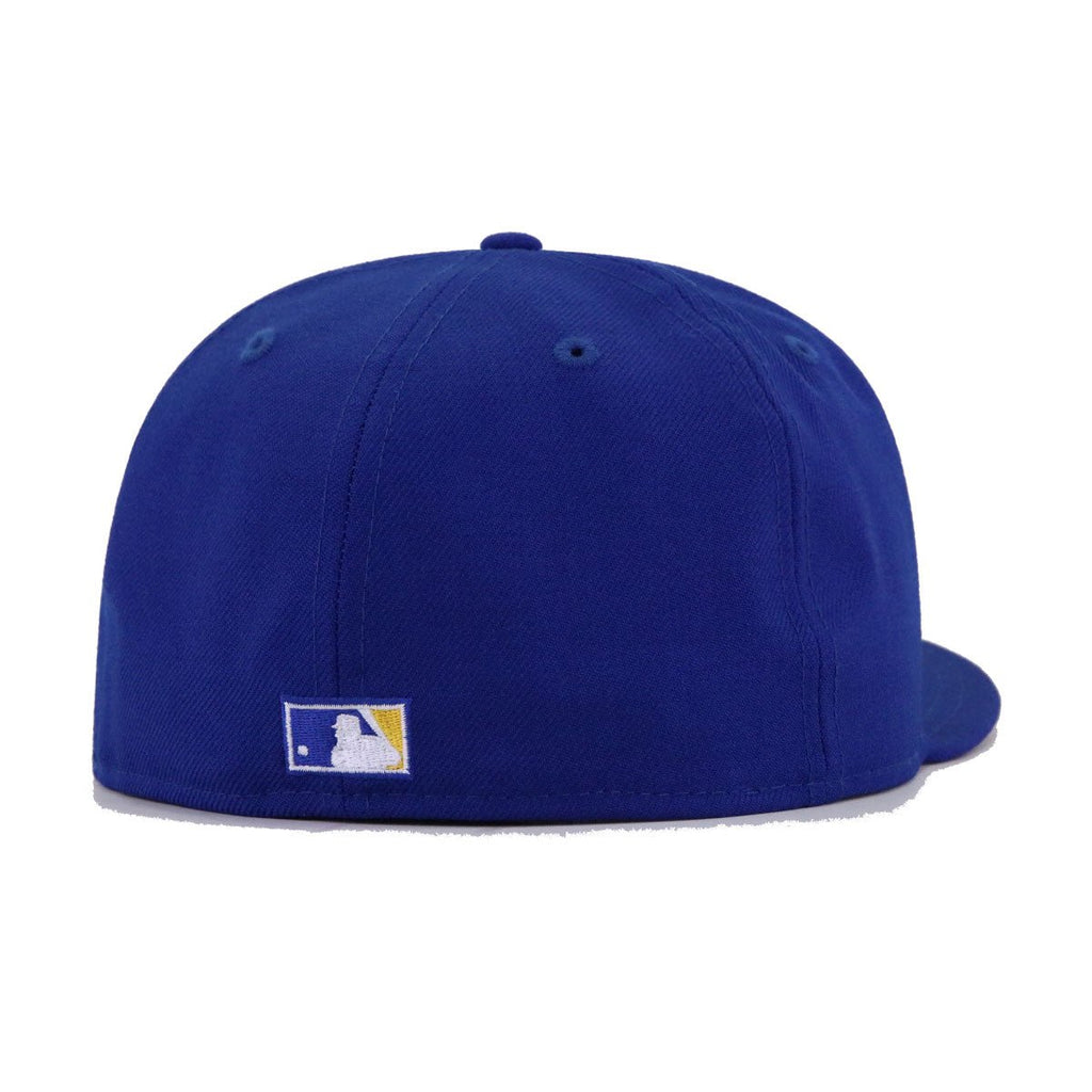 Milwaukee Brewers A Gold Light Royal Blue 1978 New Era 59Fifty Fitted