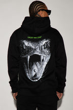 Beware Of Snakes Hoodie - Black image 1