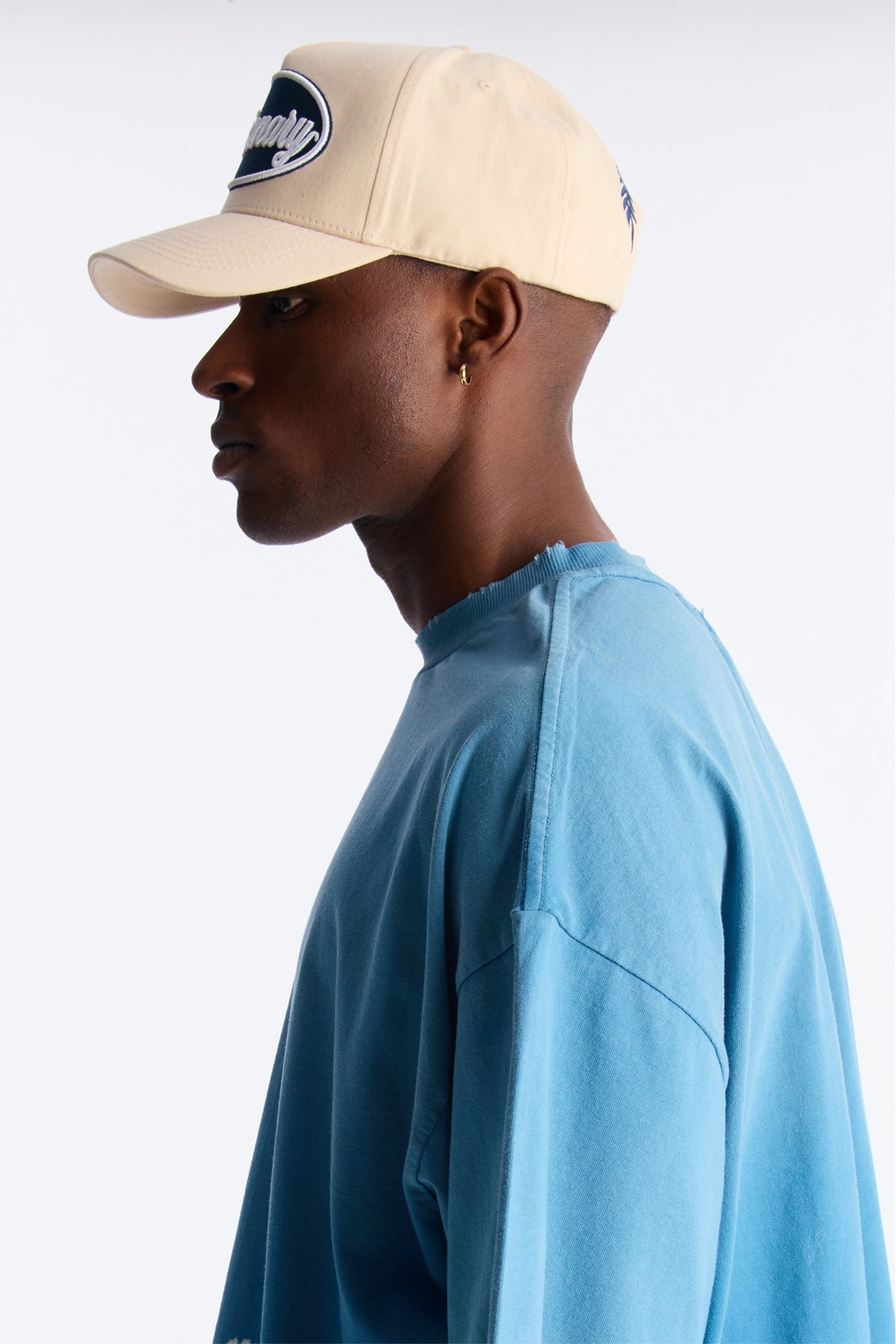 Boxy Studio Tee - Blue image 3